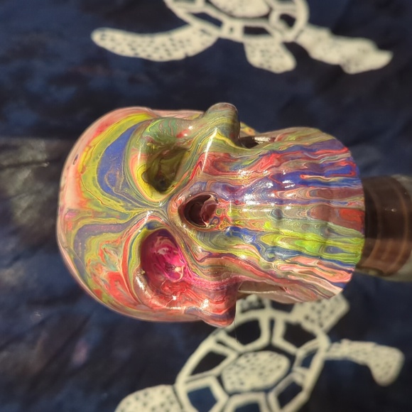 Skull bottle topper - Picture 1 of 3